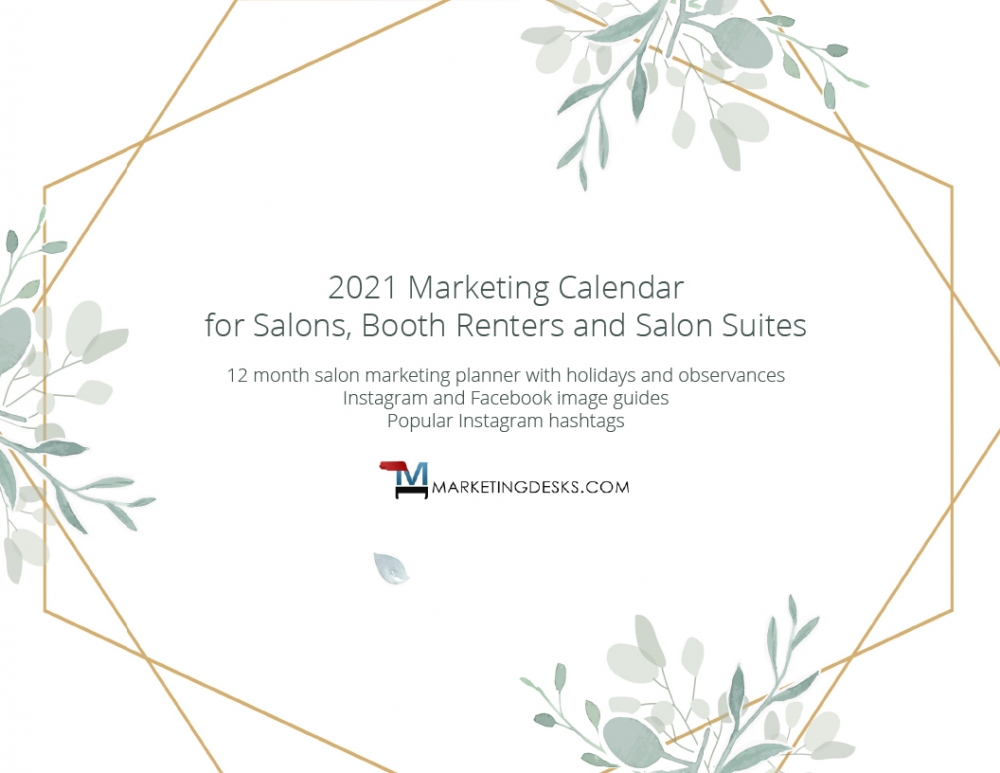 2021 Salon Marketing Calendar