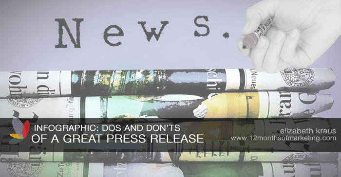 press release infographic