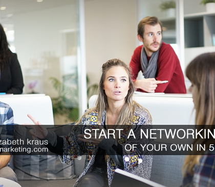Start a b2b networking group
