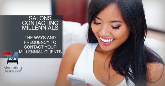 salons contacting millennials