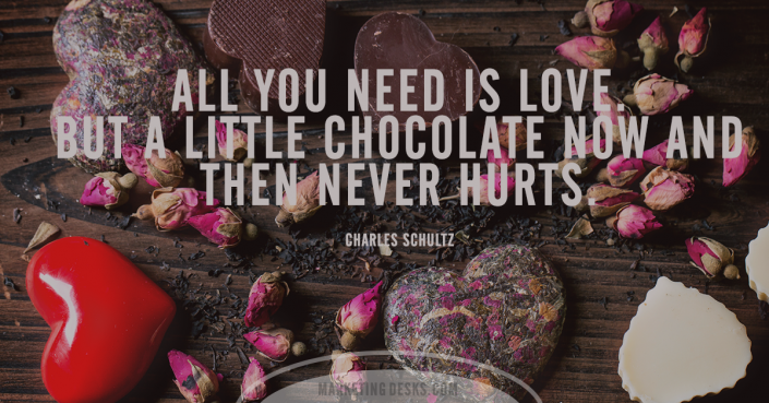 All you need is love, but a little chocolate now and then never hurts - Charles Schultz