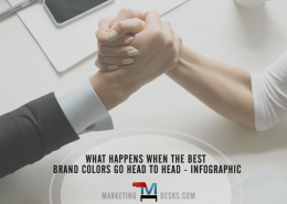 What Happens When the Best Brand Colors Go Head to Head in Pop Culture – Infographic