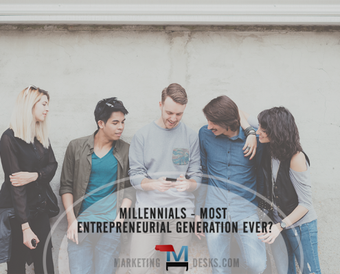 Millennials May Be the Most Entrepreneurial Generation Ever - Infographic