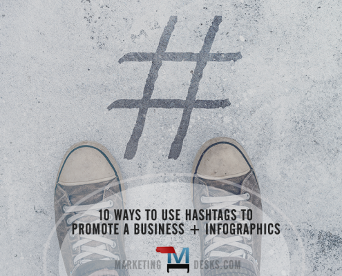 10 ways to use hashtags to promote a business + infographics